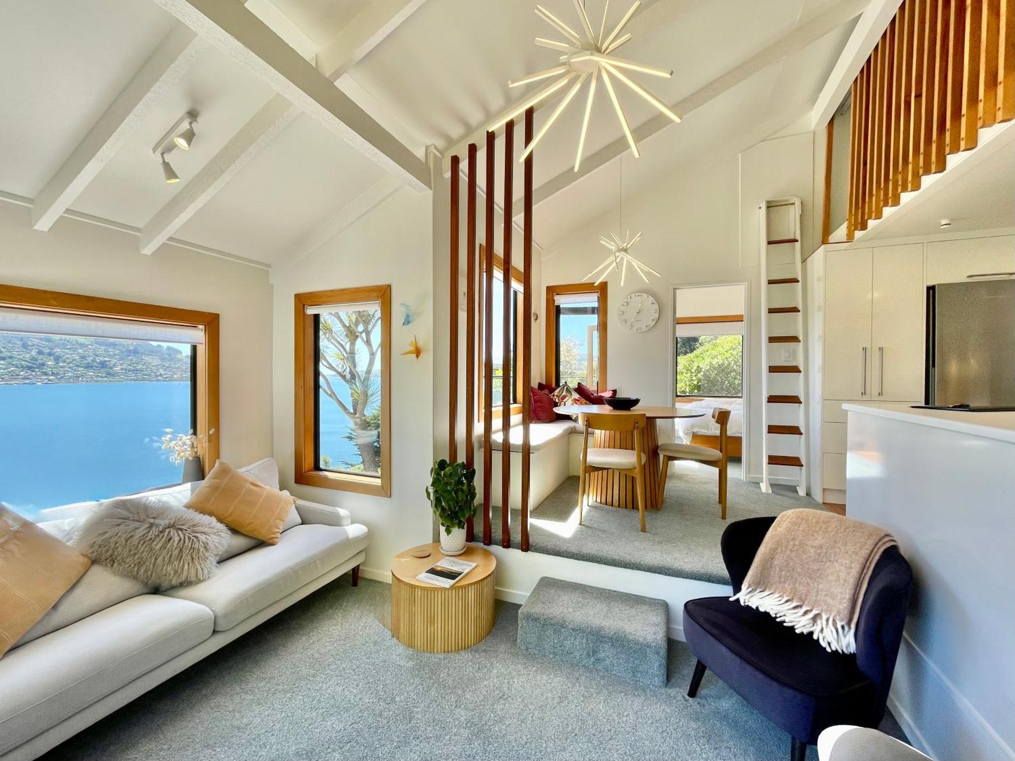 The Cove Cabin - Your Quiet Escape Dunedin Bagian luar foto